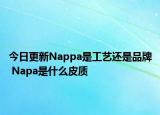 今日更新Nappa是工艺还是品牌 Napa是什么皮质