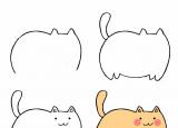 今日更新小猫简笔画（儿童简笔画小猫素材）
