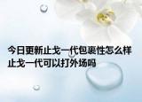 今日更新止戈一代包裹性怎么样 止戈一代可以打外场吗