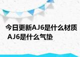 今日更新AJ6是什么材质 AJ6是什么气垫