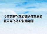 今日更新飞马37适合压马路吗 夏天穿飞马37长跑如何