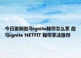 今日更新彪马ignite鞋带怎么系 彪马ignite NETFIT 鞋带系法推荐