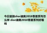 今日更新dior迪奥2018春夏系列怎么样 dior迪奥2018春夏系列好看吗