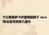 今日更新萨卡伊是哪国牌子 sacai联名耐克增高几厘米