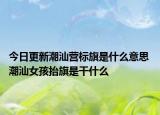 今日更新潮汕营标旗是什么意思 潮汕女孩抬旗是干什么