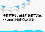 今日更新Gucci小脏鞋脏了怎么办 Gucci小脏鞋怎么清洗