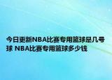 今日更新NBA比赛专用篮球是几号球 NBA比赛专用篮球多少钱