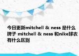 今日更新mitchell & ness 是什么牌子 mitchell & ness 和nike球衣有什么区别
