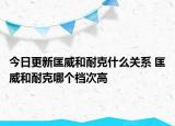 今日更新匡威和耐克什么关系 匡威和耐克哪个档次高