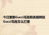 今日更新Gucci毛拖鞋真假辨别 Gucci毛拖怎么打理