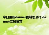 今日更新danner的鞋怎么样 danner军靴推荐