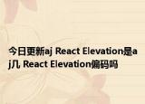 今日更新aj React Elevation是aj几 React Elevation偏码吗