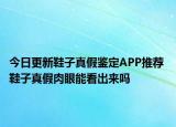 今日更新鞋子真假鉴定APP推荐 鞋子真假肉眼能看出来吗