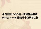 今日更新LOGO是一只骆驼的品牌叫什么 Camel骆驼这个牌子怎么样