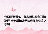 今日更新反伍一代灰黑红配色开箱测评,李宁反伍终于降价发售你会入手吗