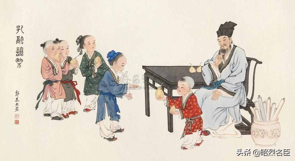 孔融让梨的结局嗯，最后却是因为不孝被杀