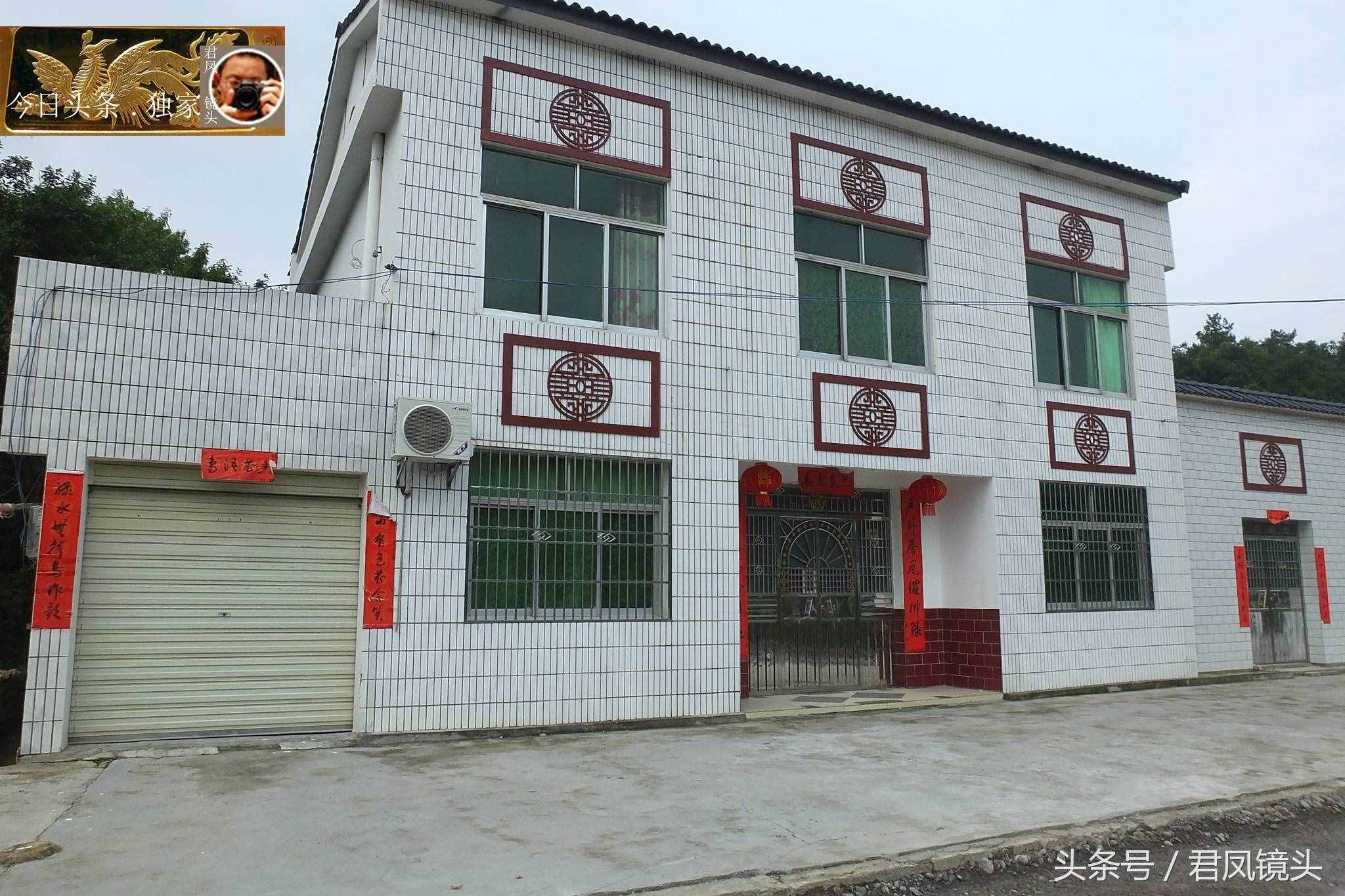 乡村摄影趣图：墙画为农房美容！再现民风民俗！