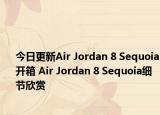 今日更新Air Jordan 8 Sequoia开箱 Air Jordan 8 Sequoia细节欣赏