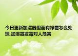 今日更新加湿器里面有绿霉怎么处理,加湿器发霉对人危害