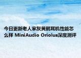 今日更新老人家灰黄鹂耳机性能怎么样 MiniAudio Oriolus深度测评