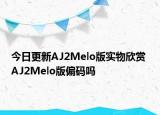 今日更新AJ2Melo版实物欣赏 AJ2Melo版偏码吗