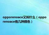 opporenoace又叫什么（opporenoace有几种颜色）