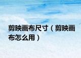 剪映画布尺寸（剪映画布怎么用）