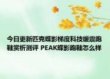今日更新匹克蝶影梯度科技缓震跑鞋赏析测评 PEAK蝶影跑鞋怎么样