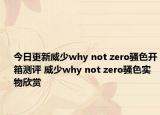 今日更新威少why not zero骚色开箱测评 威少why not zero骚色实物欣赏