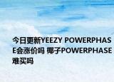 今日更新YEEZY POWERPHASE会涨价吗 椰子POWERPHASE难买吗