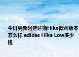 今日更新阿迪达斯Hike低帮版本怎么样 adidas Hike Low多少钱