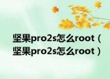坚果pro2s怎么root（坚果pro2s怎么root）