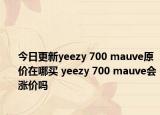 今日更新yeezy 700 mauve原价在哪买 yeezy 700 mauve会涨价吗