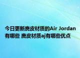 今日更新麂皮材质的Air Jordan有哪些 麂皮材质aj有哪些优点