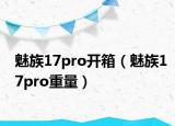 魅族17pro开箱（魅族17pro重量）