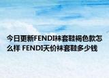 今日更新FENDI袜套鞋褐色款怎么样 FENDI天价袜套鞋多少钱