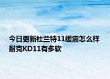 今日更新杜兰特11缓震怎么样 耐克KD11有多软