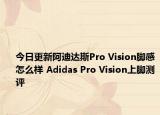 今日更新阿迪达斯Pro Vision脚感怎么样 Adidas Pro Vision上脚测评