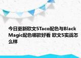 今日更新欧文5Taco配色与Black Magic配色哪款好看 欧文5实战怎么样