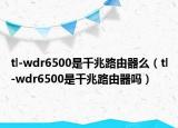 tl-wdr6500是千兆路由器么（tl-wdr6500是千兆路由器吗）