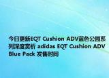 今日更新EQT Cushion ADV蓝色公园系列深度赏析 adidas EQT Cushion ADVBlue Pack 发售时间