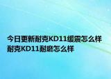 今日更新耐克KD11缓震怎么样 耐克KD11耐磨怎么样
