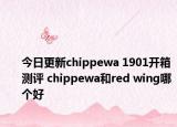 今日更新chippewa 1901开箱测评 chippewa和red wing哪个好