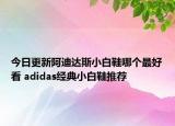 今日更新阿迪达斯小白鞋哪个最好看 adidas经典小白鞋推荐