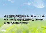 今日更新勒布朗新鞋John Elliott x LeBron Icon和lbj8的区别是什么 LeBron Icon联名和lbj8对比测评