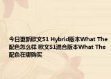 今日更新欧文S1 Hybrid版本What The配色怎么样 欧文S1混合版本What The配色在哪购买