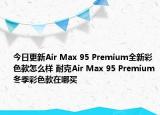 今日更新Air Max 95 Premium全新彩色款怎么样 耐克Air Max 95 Premium冬季彩色款在哪买