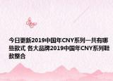 今日更新2019中国年CNY系列一共有哪些款式 各大品牌2019中国年CNY系列鞋款整合