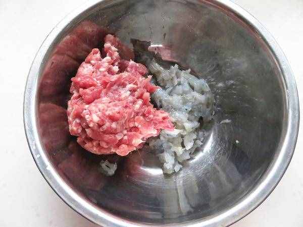 虾仁馄饨的步骤