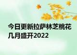 今日更新拉萨林芝桃花几月盛开2022
